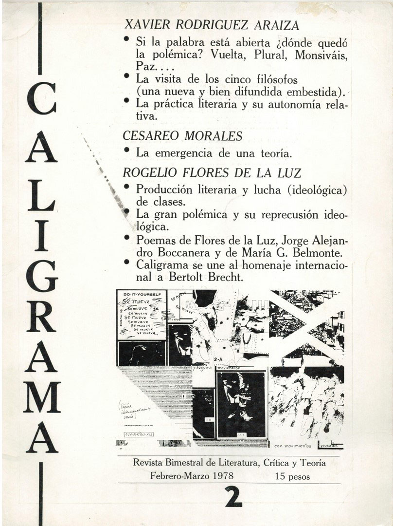 Caligrama número 2