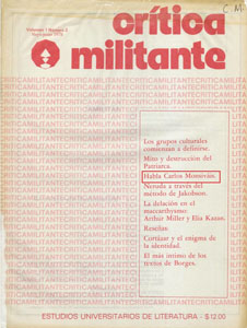 Crítica militante número 2