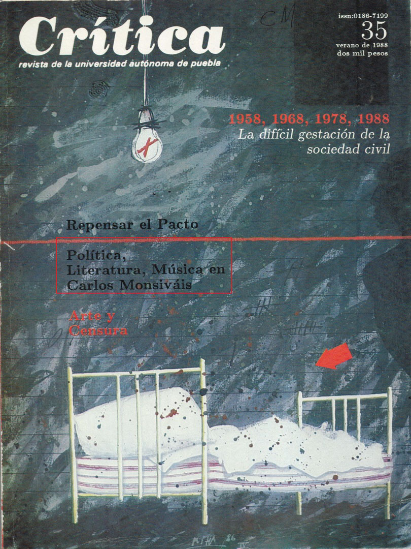 Crítica (Revista cultural de la Universidad de Puebla) número 35