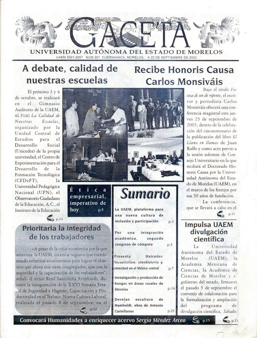 Gaceta Universidad Autónoma Del Estado De Morelos