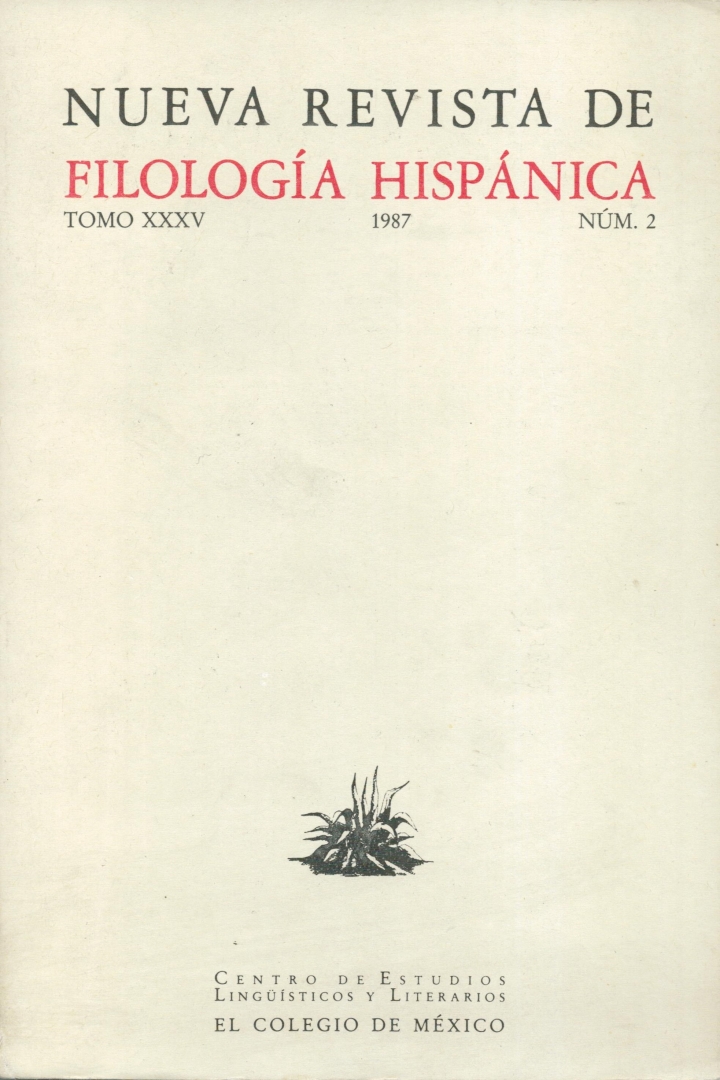 Nueva revista de filología hispánica