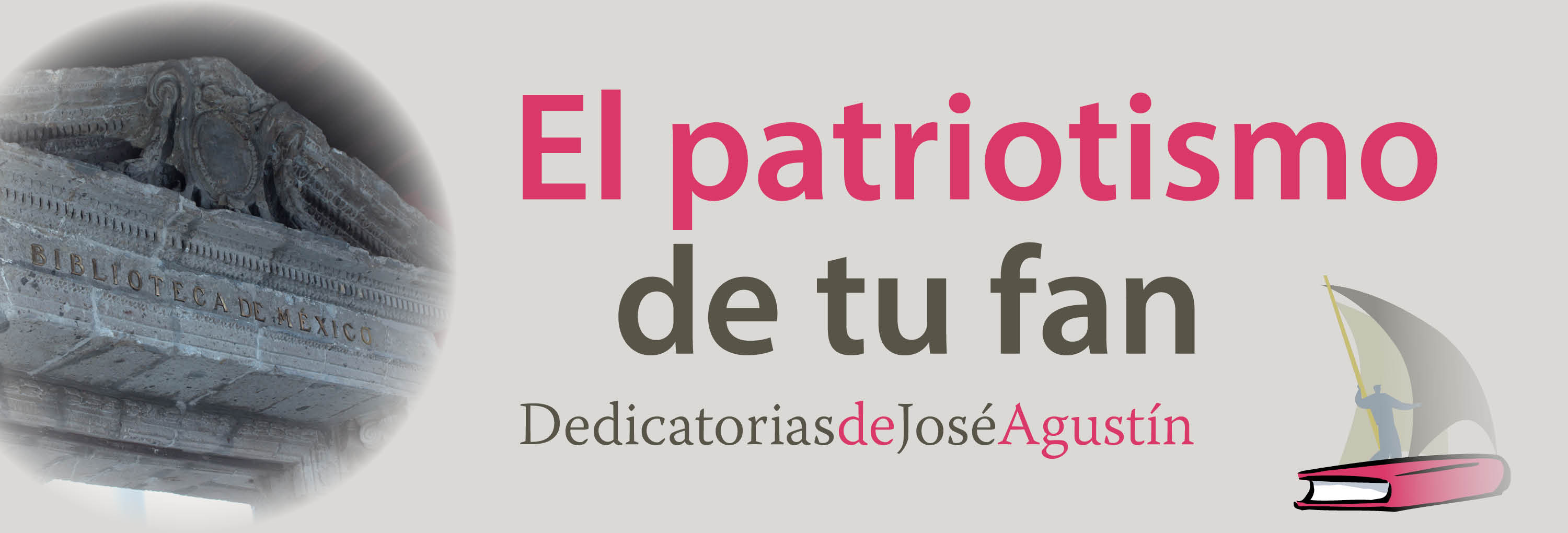 Banner del texto El patriotismo de tu fan