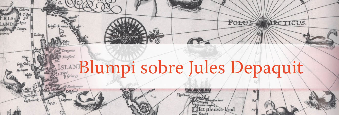 Banner del texto 'Despilfarró todos sus dones: Jules Depaquit y la república fallida de Montmartre' de Jorge Flores, Blumpi