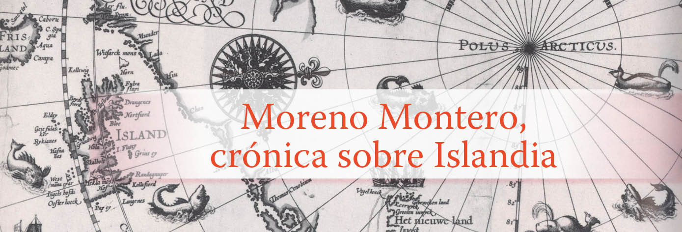 Banner del texto 'Islandia, la tierra santa del barrio' de Antonio Moreno Montero
