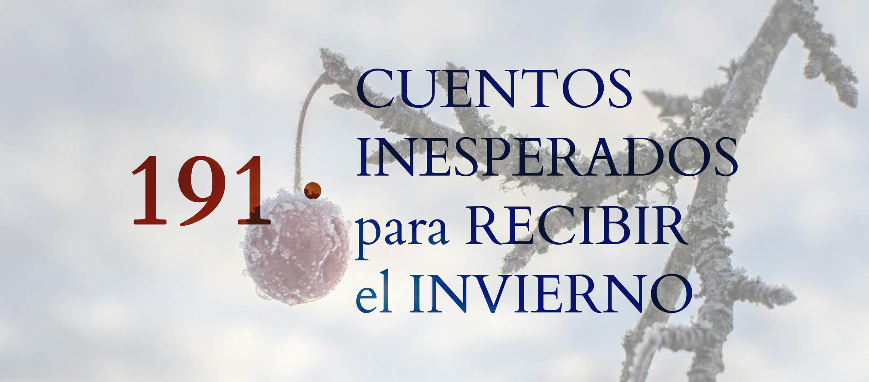 Portada revista Biblioteca de México número 191 • Cuentos inesperados para recibir el invierno